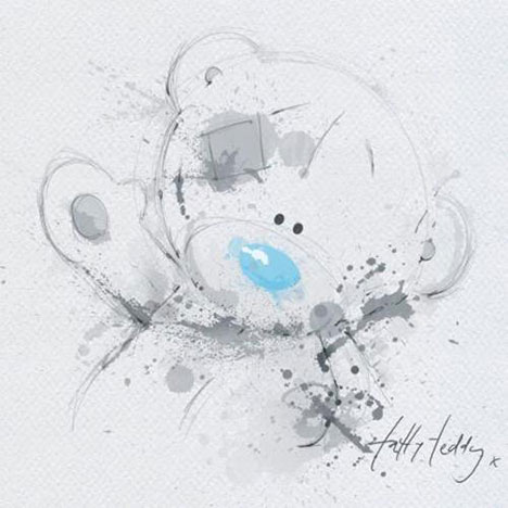 Tatty Teddy Sketched Me to You Bear Card £2.49